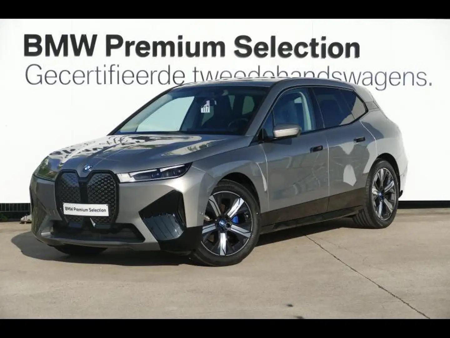 BMW iX xDrive40 Silber - 1