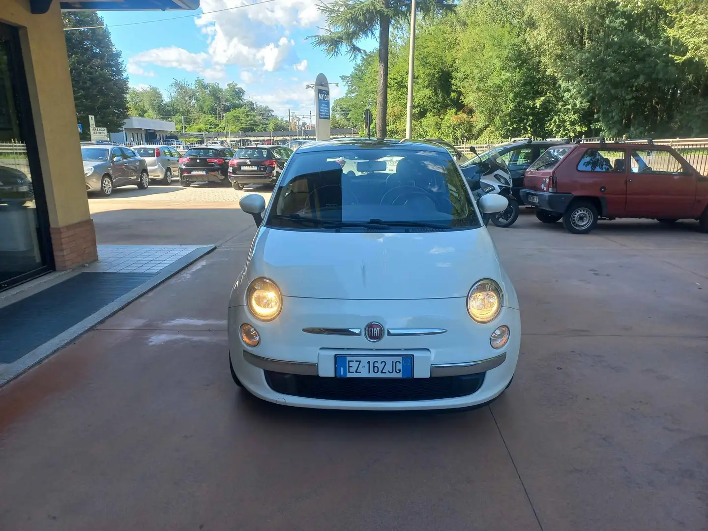 Fiat 500 500 III 1.3 mjt 16v Lounge 95cv my14 Bianco - 2