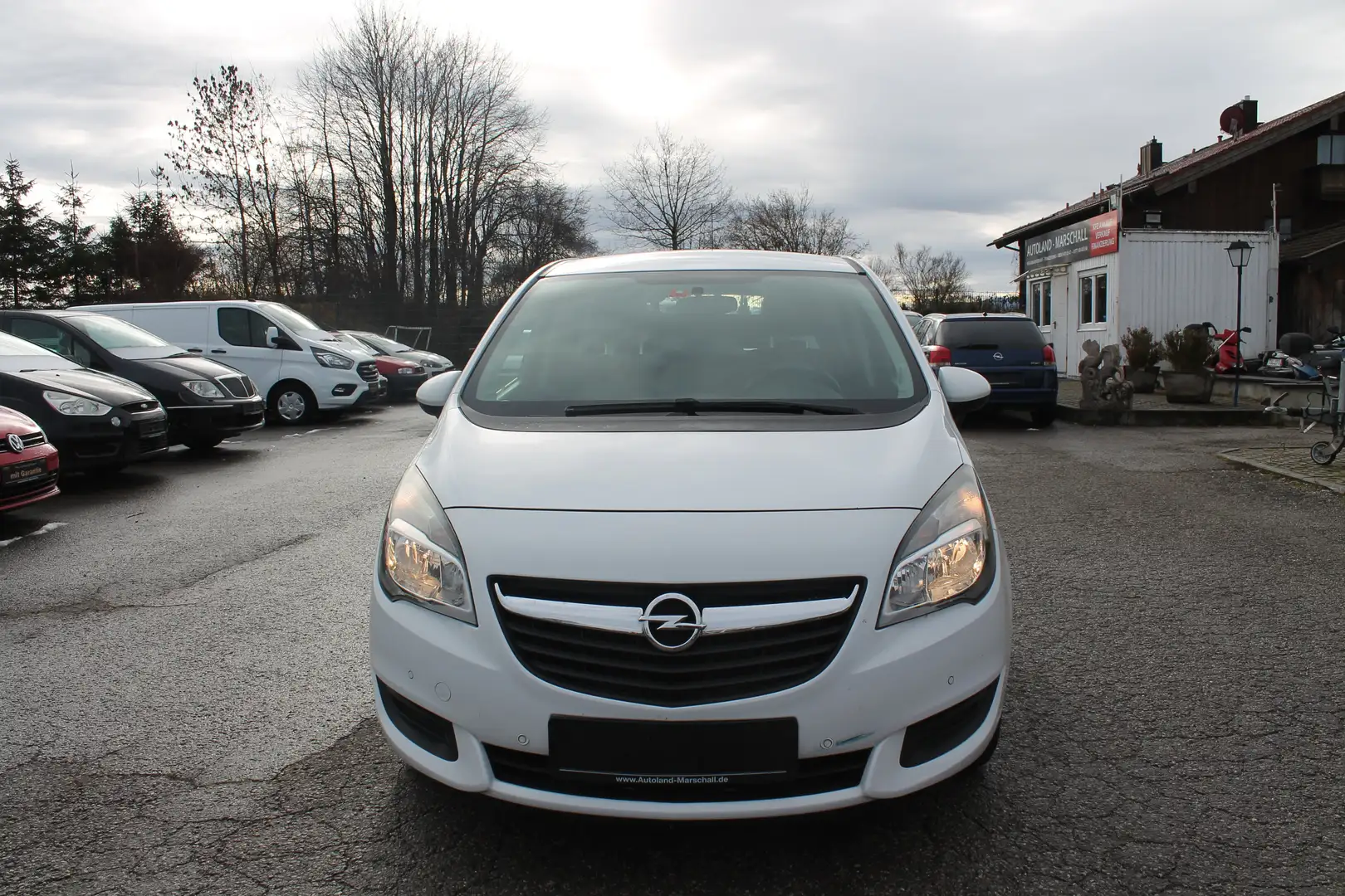 Opel Meriva 1.4 PDC KLIMATR AUTOMATIK SHZ Weiß - 2