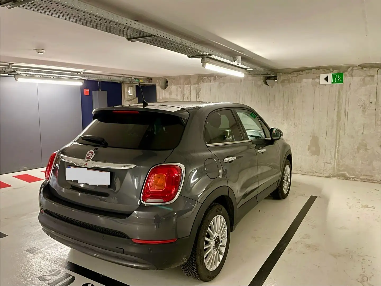 Fiat 500X 1.6 E-torQ 4x2 S&S Lounge Grijs - 2