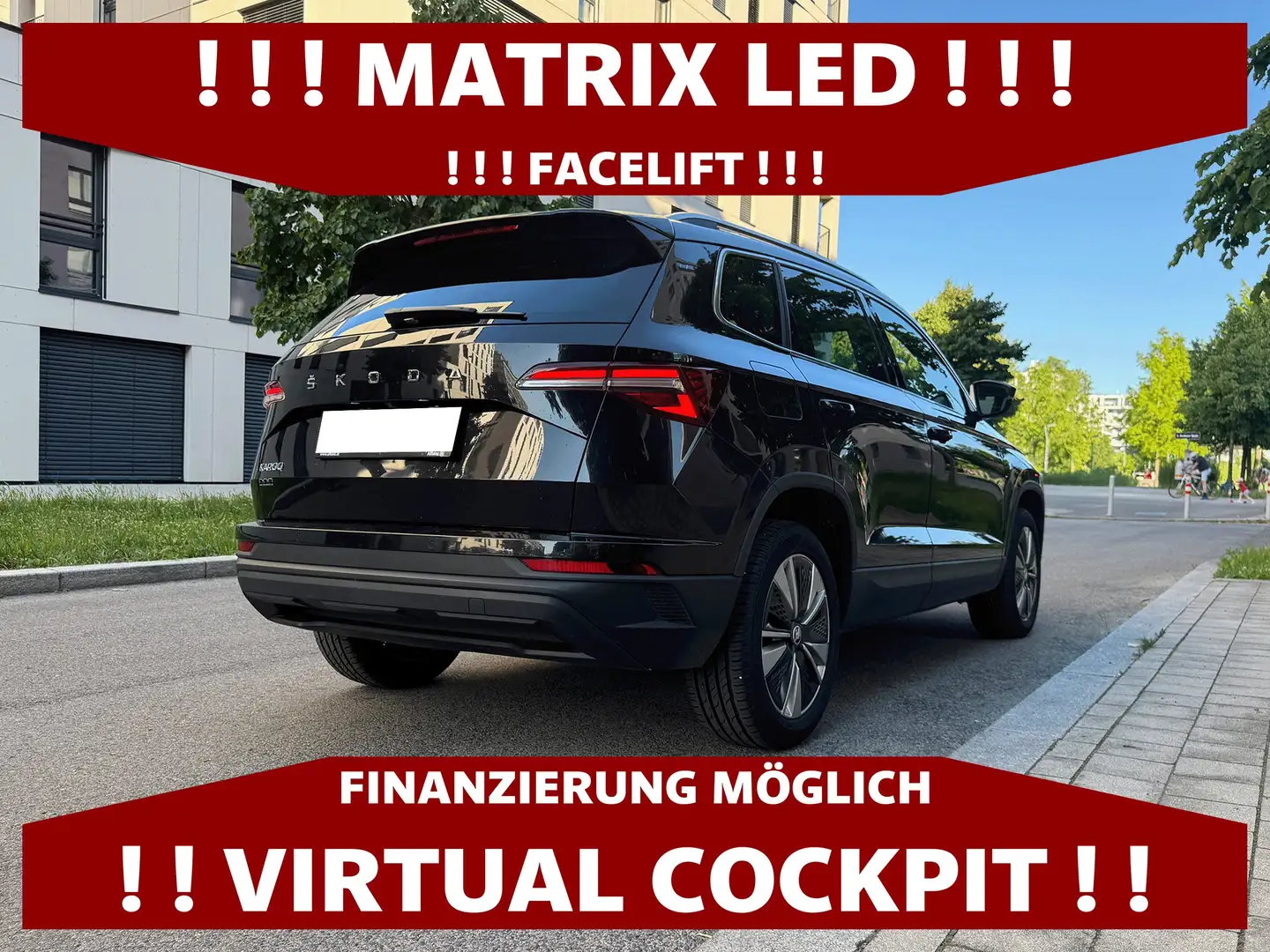 Skoda Karoq 2,0 TDI DSG Style | MATRIX LED | VIRTUAL COCKPIT Schwarz - 2