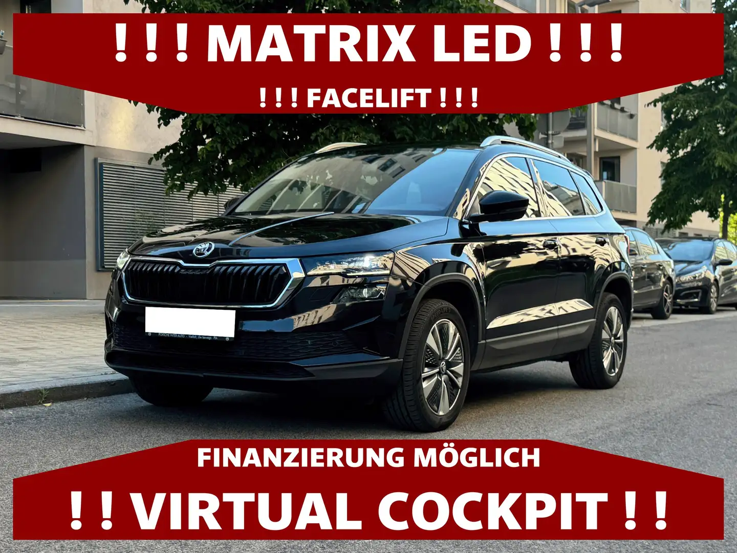 Skoda Karoq 2,0 TDI DSG Style | MATRIX LED | VIRTUAL COCKPIT Schwarz - 1