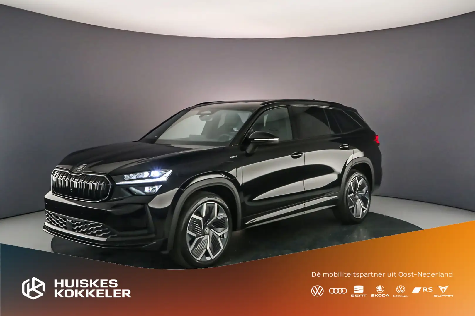 Skoda Kodiaq 1.5 TSI iV 204pk Sportline Business Zwart - 1