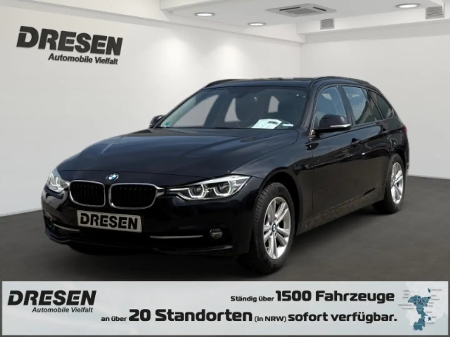 BMW 320 Touring SportLine Automatik Navi LED El. Heckklapp Schwarz - 1