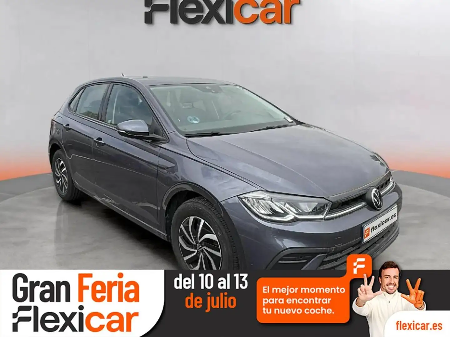 Volkswagen Polo 1.0 TSI Life 70kW Gris - 1