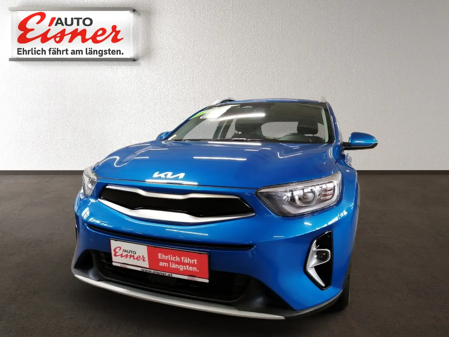 Kia Stonic 1.2 DPI DynLicht Fernlichtass. Klima PDC Bleu - 2