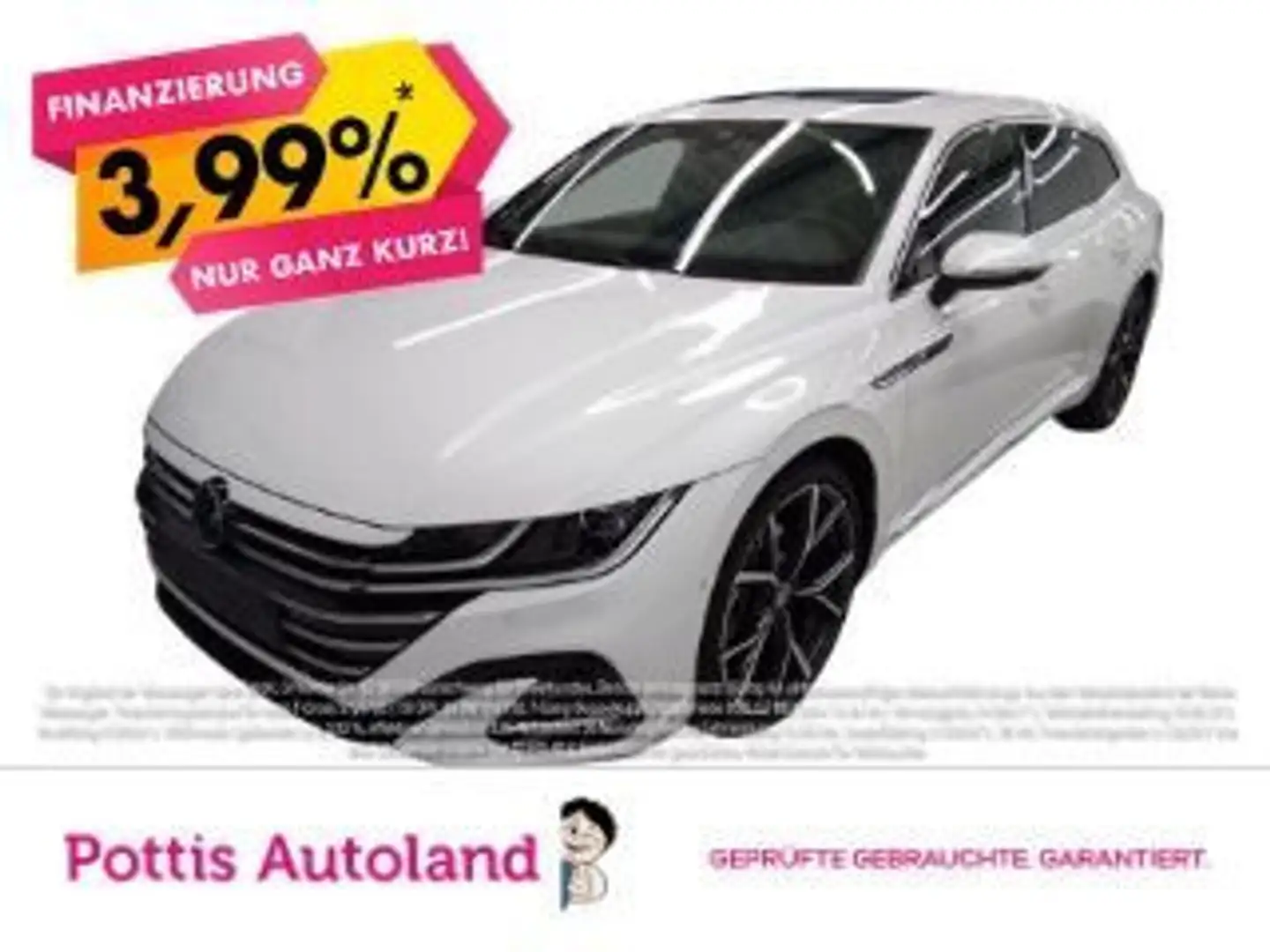 Volkswagen Arteon 2.0 TDI DSG 4M R-LINE STDH Weiß - 1