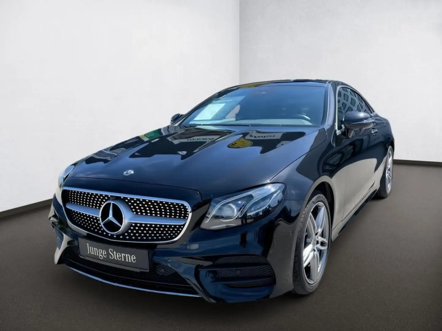 Mercedes-Benz E 450 4M Coupé AMG*Pano*Stdhzg*Mbeam*360*Burmest Czarny - 2