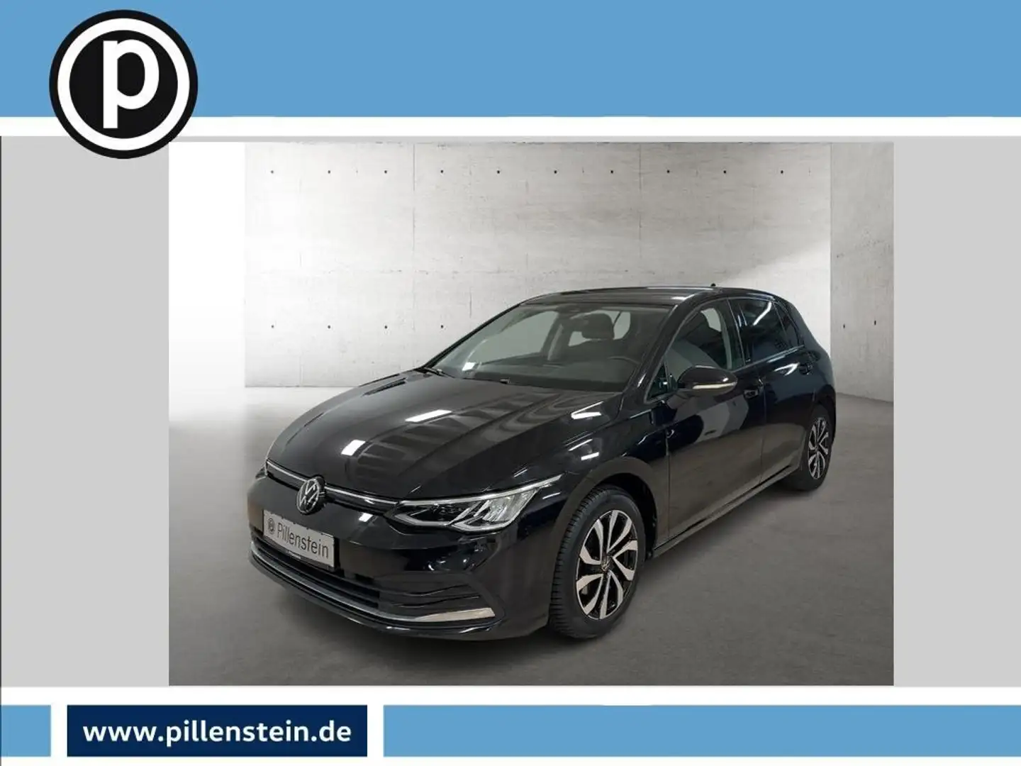 Volkswagen Golf 8 ACTIVE 1.5 TSI LED NAVI ACC SITZH. Schwarz - 1