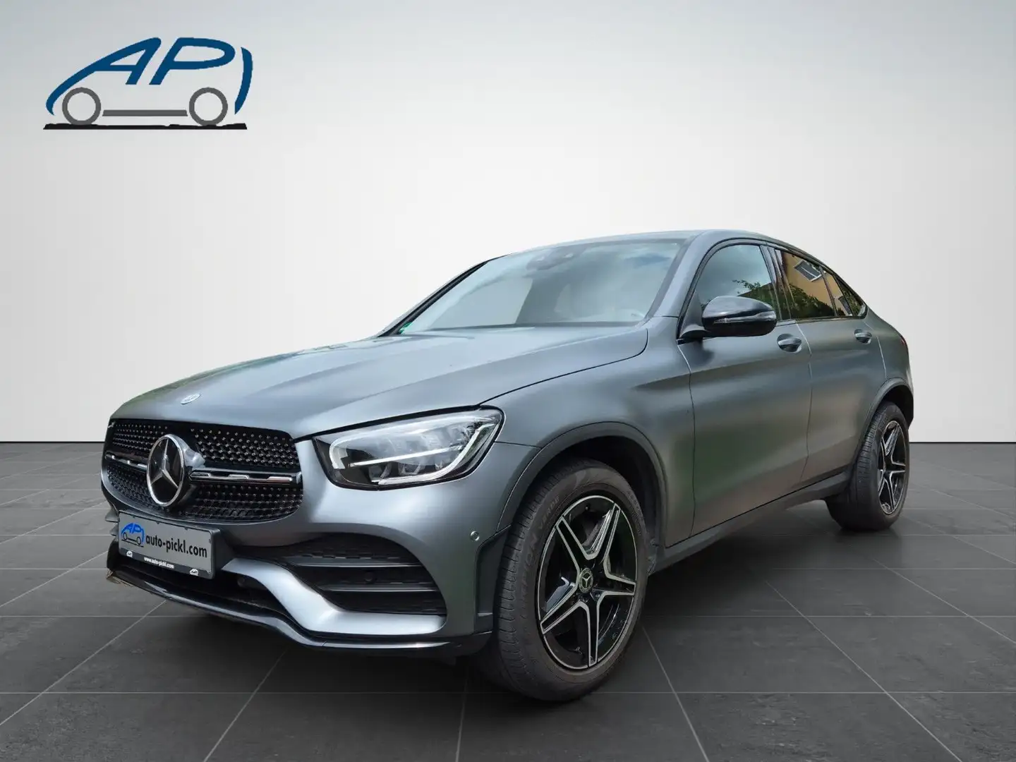 Mercedes-Benz GLC 220 d Coupe 4Matic/AMG/ACC/VC/Kamera/AHK/19" Gris - 1