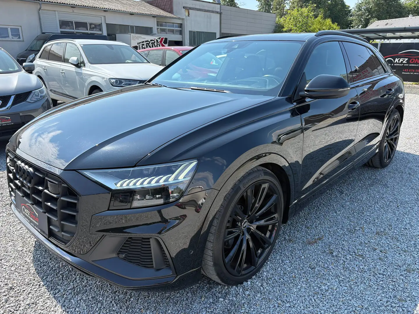 Audi Q8 Q8 50 TDI S-LINE*QUATTRO*1.BESITZ*TOP ZUSTAND Schwarz - 2