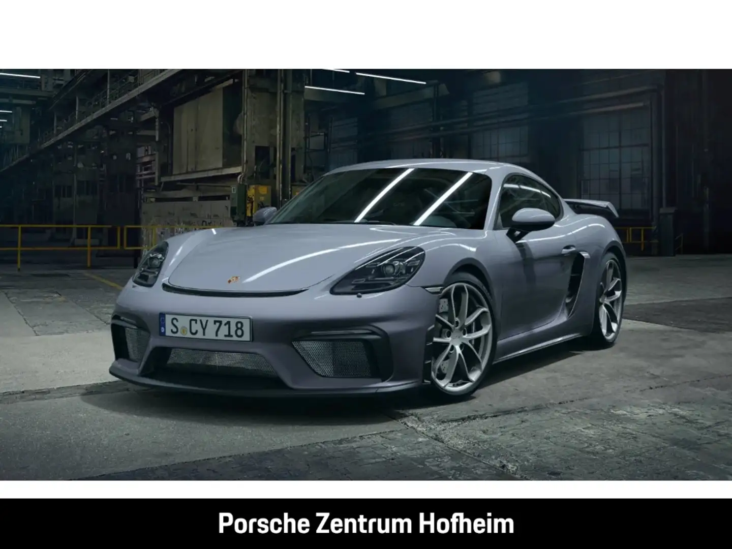 Porsche Cayman 718 GT4 BOSE Rückfahrkamera Sportabgas Grau - 1