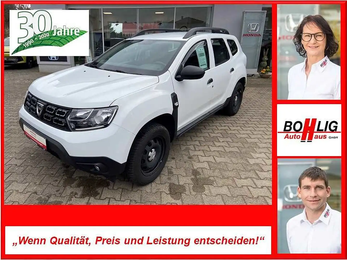Dacia Duster LPG TCe 100 ECO-G 2WD Essential Wit - 1