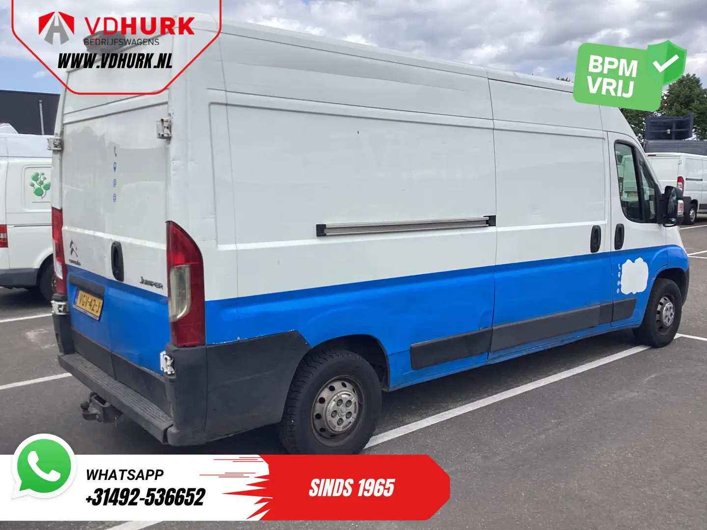Citroen Jumper 33 2.2 HDi 140pk L3H2 EXPORT ONLY ENGINE BROKEN NL Wit - 2