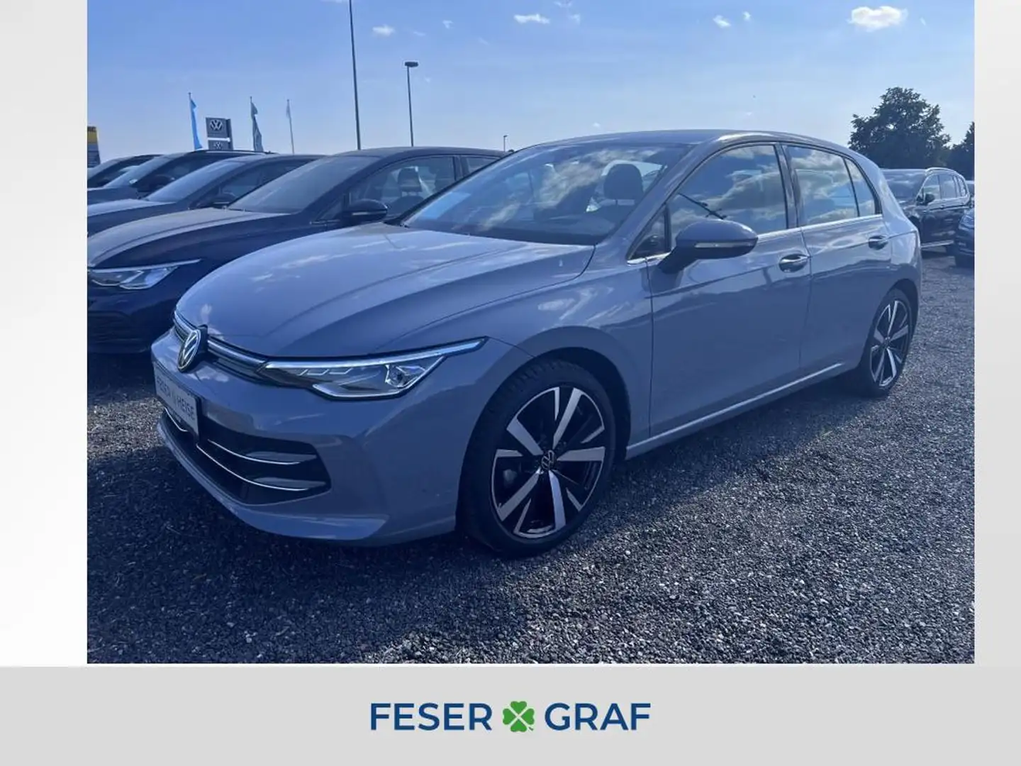 Volkswagen Golf 1.5 eTSI Style AHK*RearView*Matrix*Busine Grau - 1