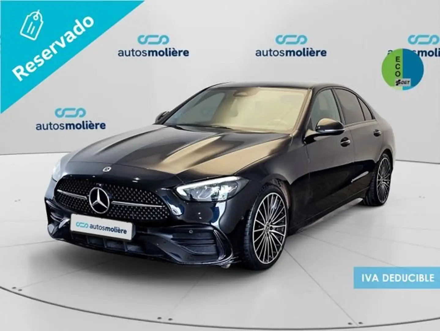Mercedes-Benz C 220 220D Zwart - 1