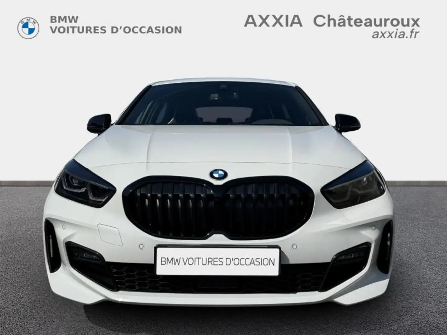 BMW 118 118dA 150ch Edition M Sport Pro Blanc - 2
