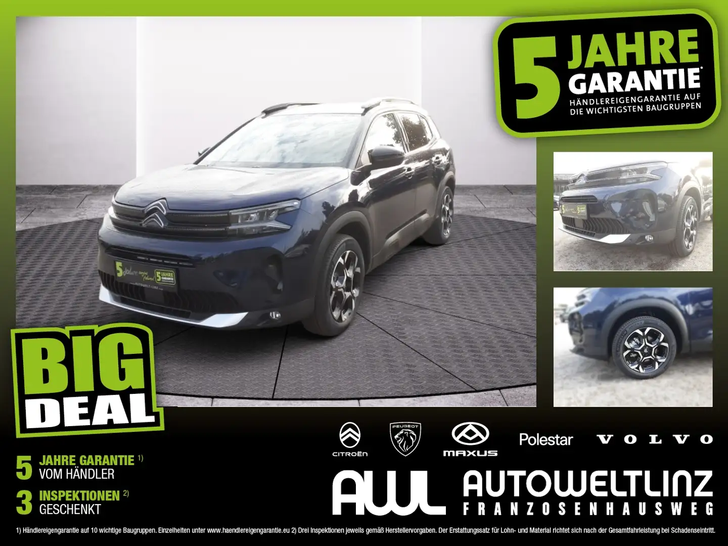 Citroen C5 Aircross BHDI 130 Aut. MAX Blau - 1