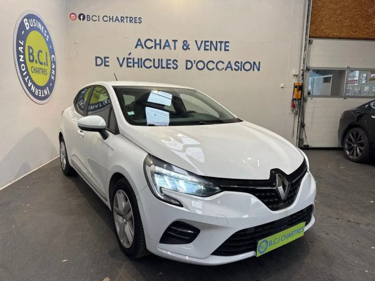 Renault Clio V 1.0 TCE 90CH BUSINESS X-TRONIC -21 Blanc - 2