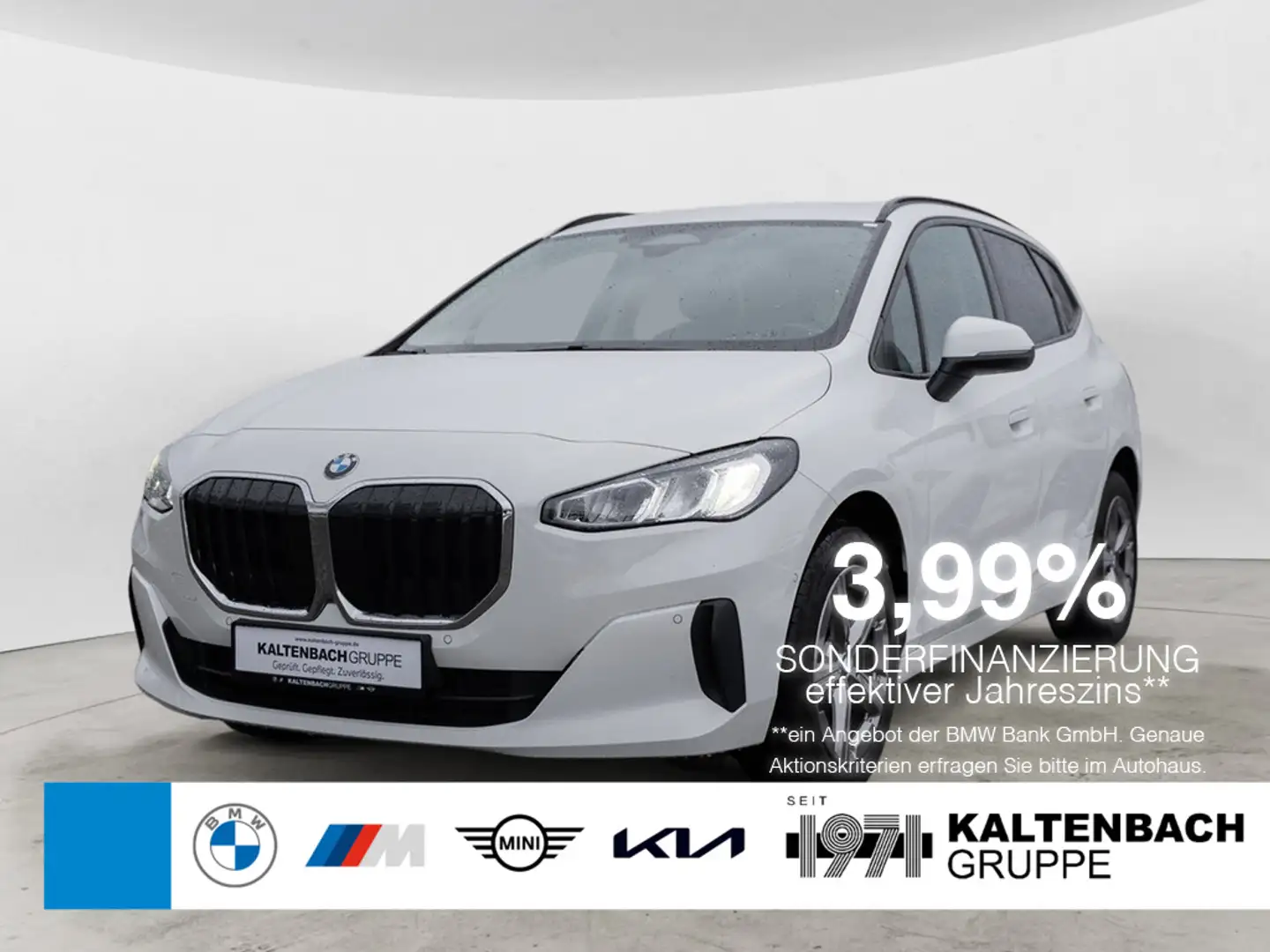 BMW 218 i Active Tourer AHK LED NAVI KAMERA SHZ Weiß - 1
