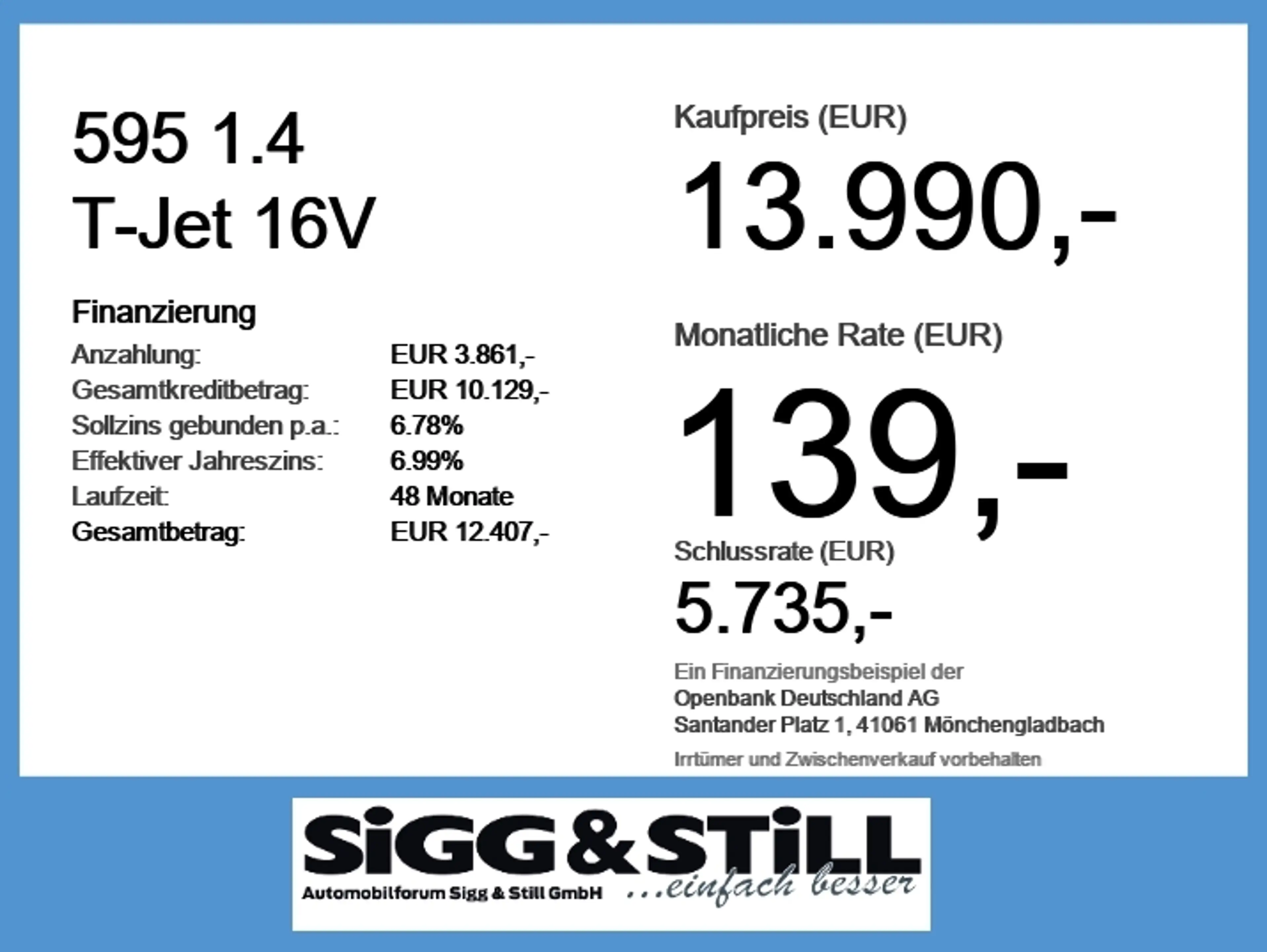 Abarth 595 1.4 T-Jet 16V BI-XENON*NAV*KLIMAAUT*PDC*URBAN — photo 6
