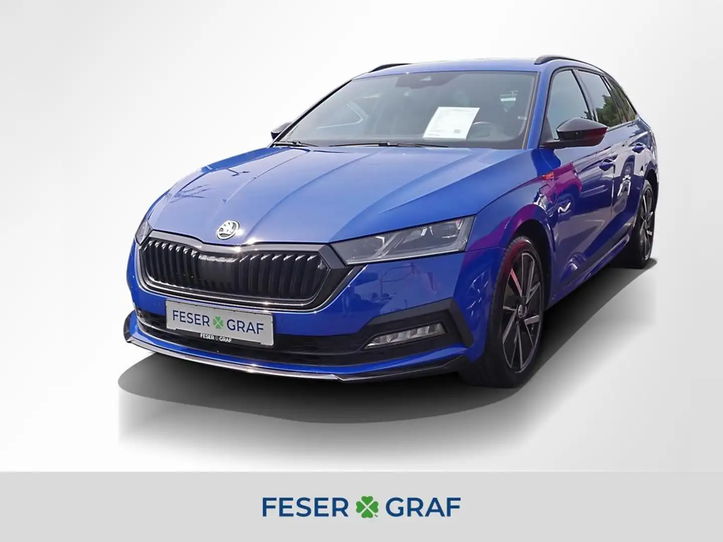 Skoda Octavia Sportline 1.4 TSI iV AHK NAVI KAMERA SHZ Blau - 1