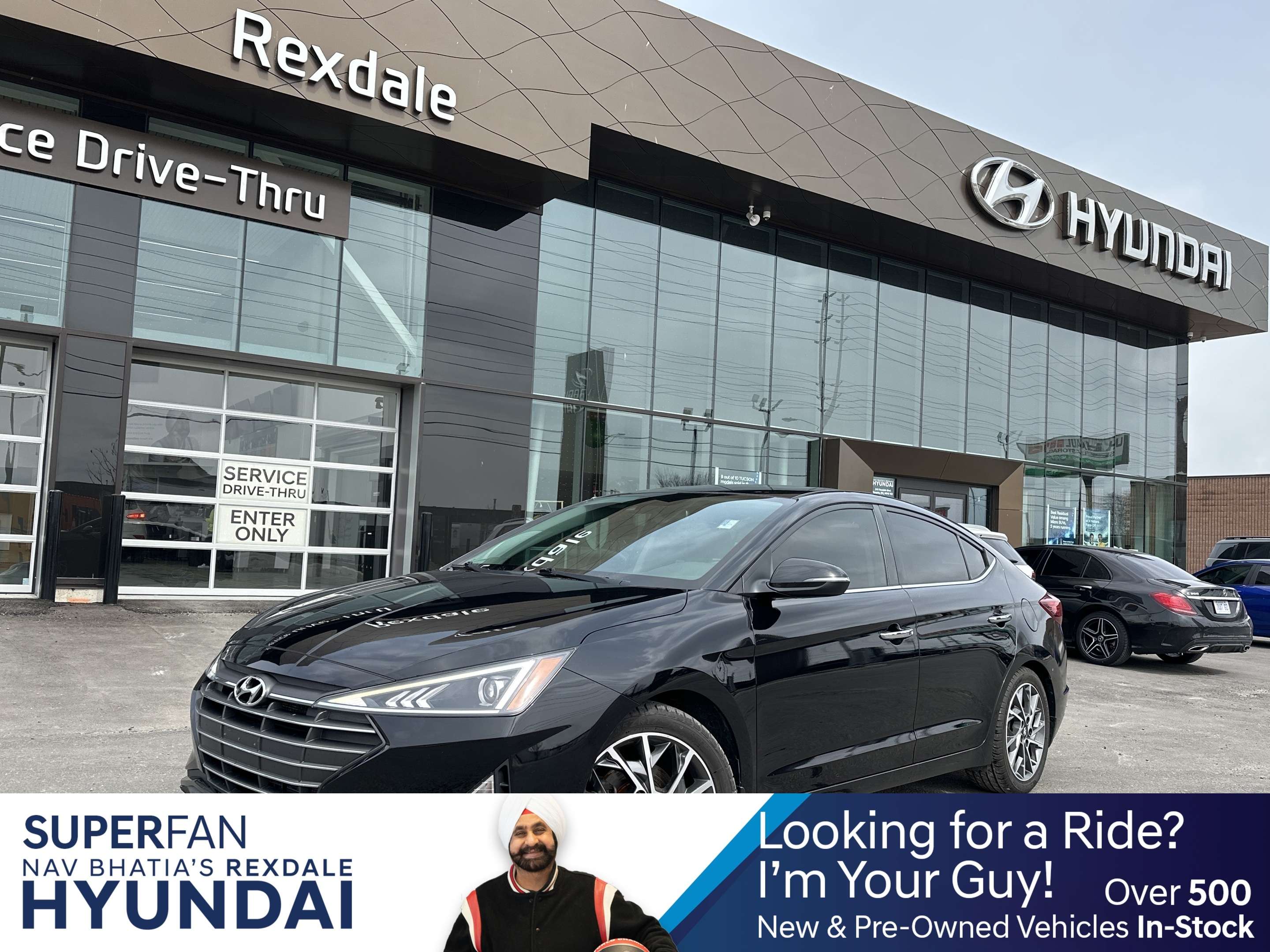 Black 2020 Hyundai Elantra Sedan Automatic