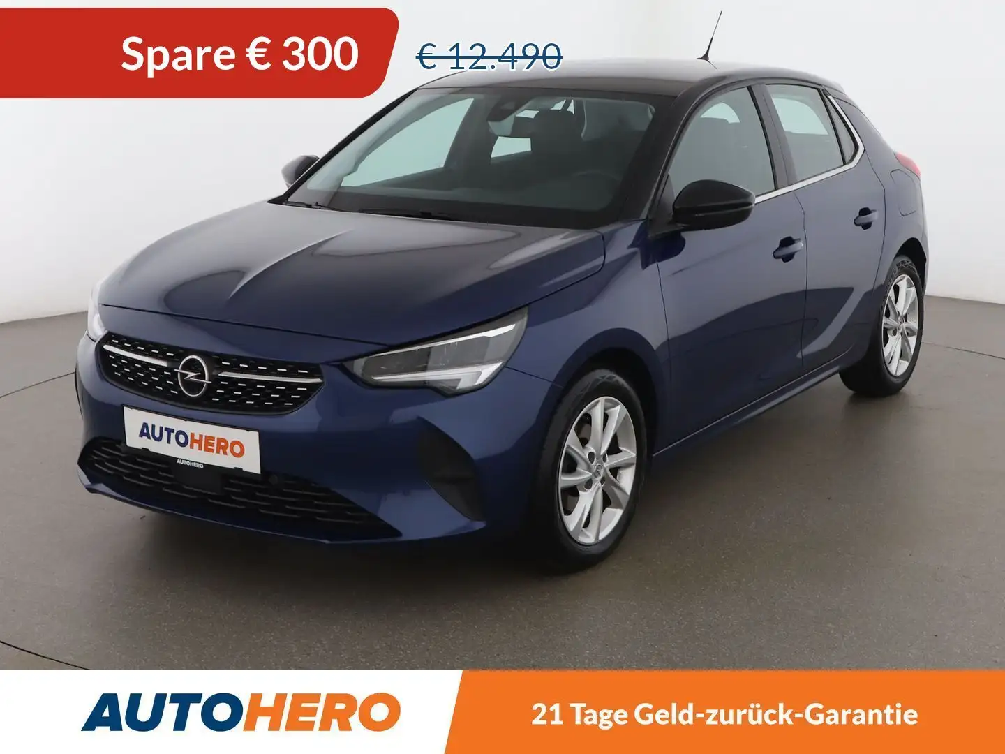 Opel Corsa 1.2 Elegance *LED*TEMPO*CAM*SPUR*KLIMA*SHZ*BT*PDC Blau - 1