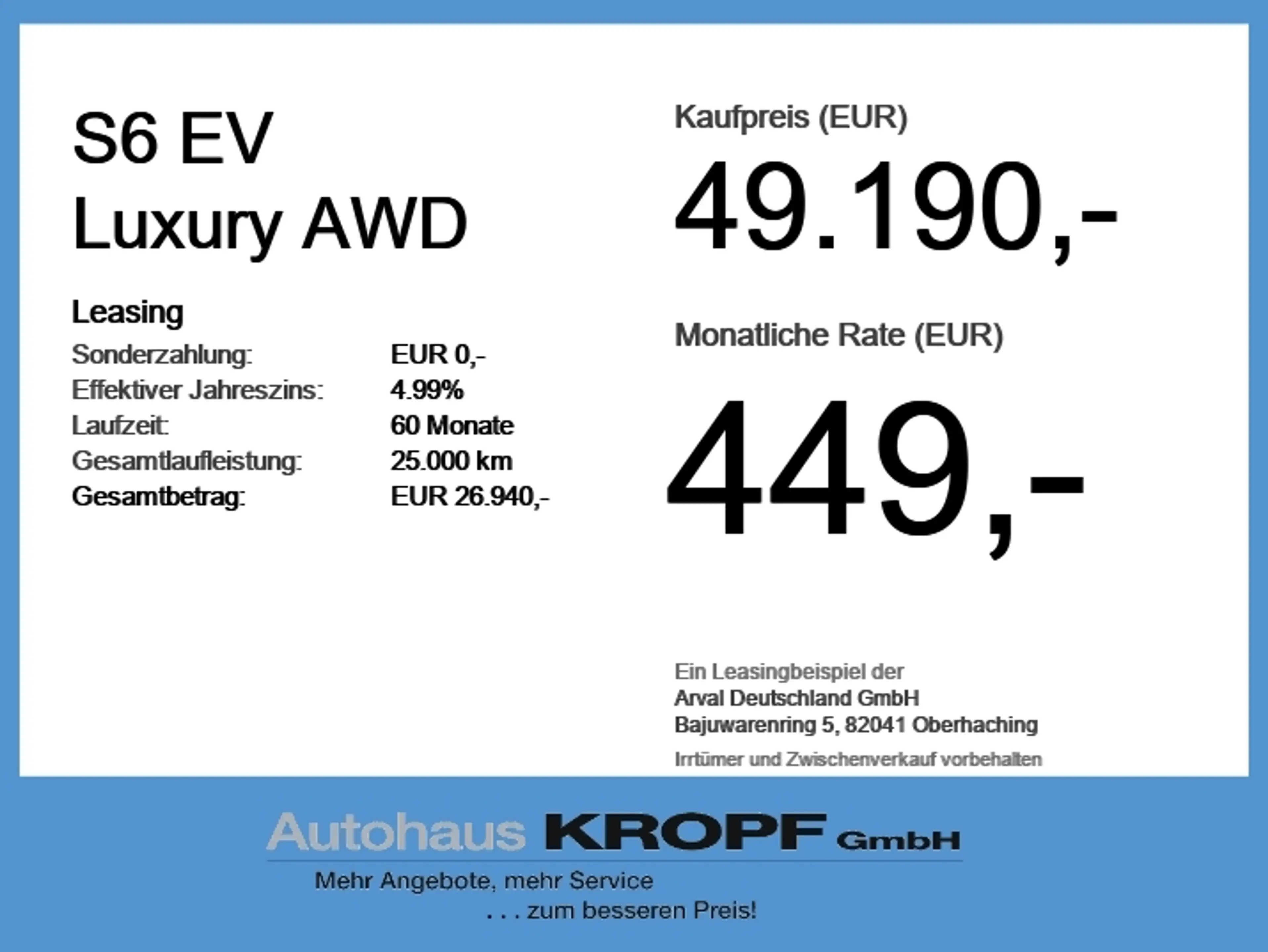 MG MGS6 EV S6 EV Luxury AWD ACC+LED+Navi+SHZ+Winterp.+360 — photo 6