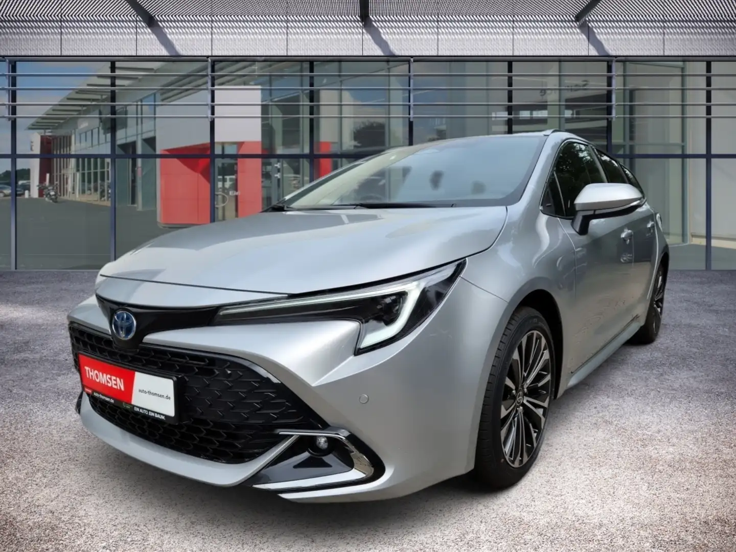 Toyota Corolla TS Team D LED SHZ RFK ACC Navi el.Heckkl Silber - 2
