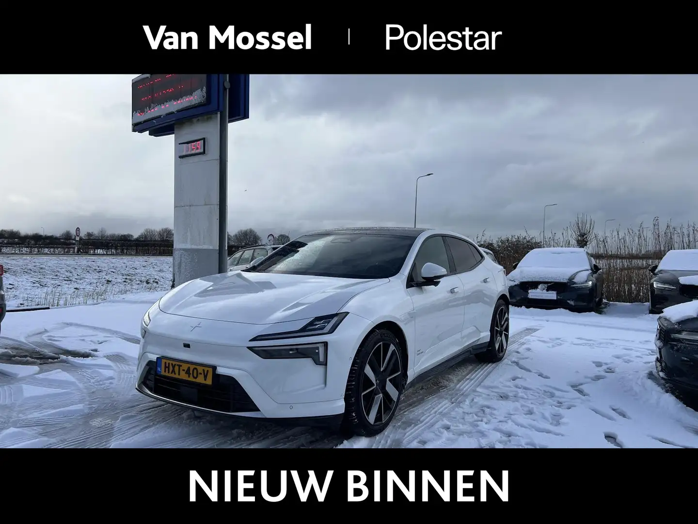 Polestar 4 Long Range Dual motor Plus 100 kWh |Pilot | Plus | Weiß - 1