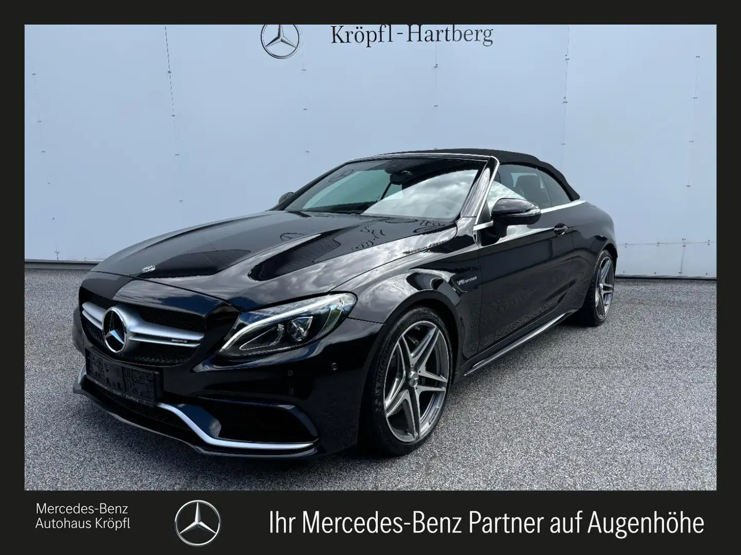 Mercedes-Benz C 63 AMG Cabriolet AMG PTS Shz LED Schwarz - 1
