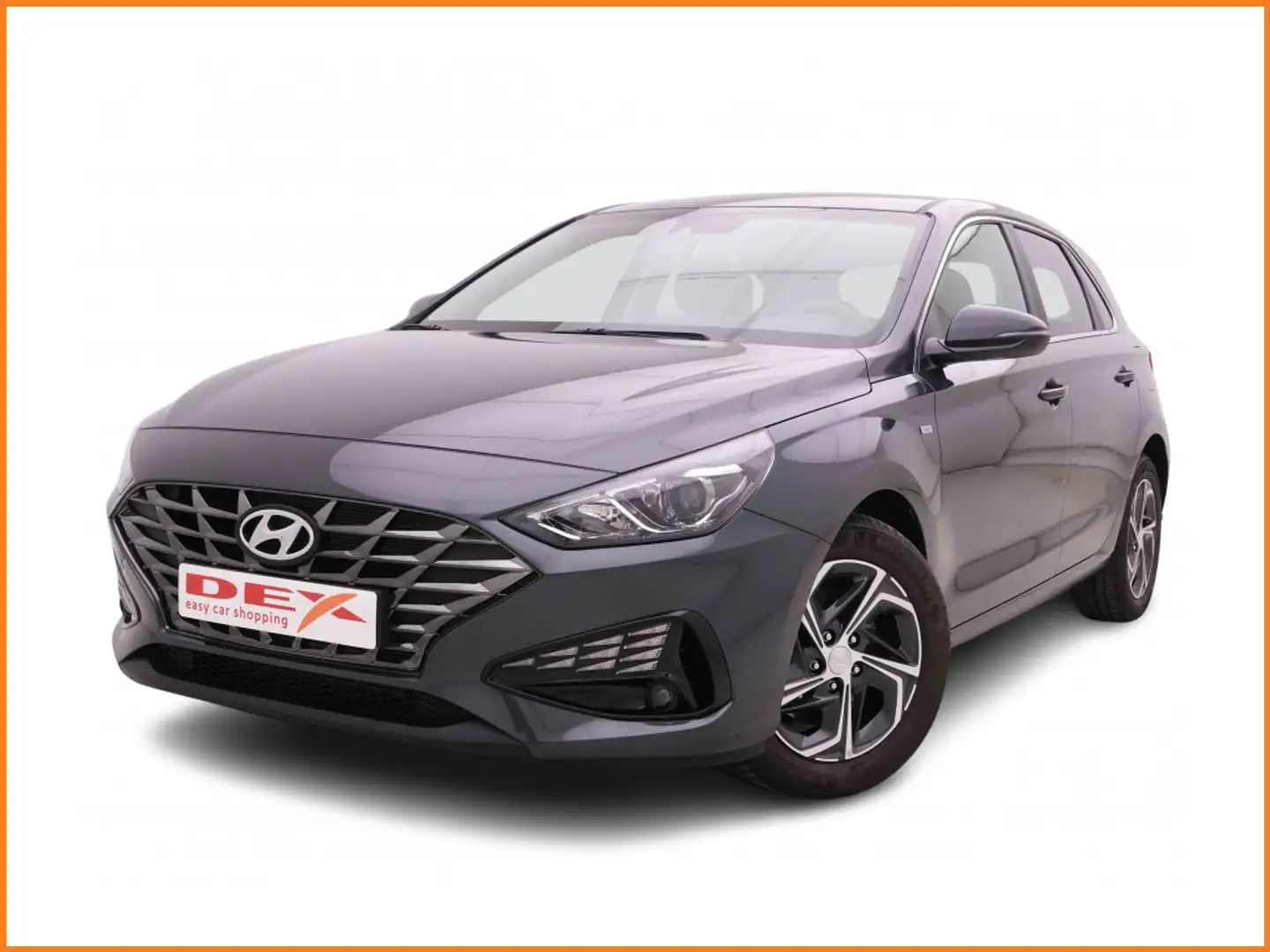 Hyundai i30 1.0 T-GDi 120 DCT Techno + GPS + Camera Grijs - 1