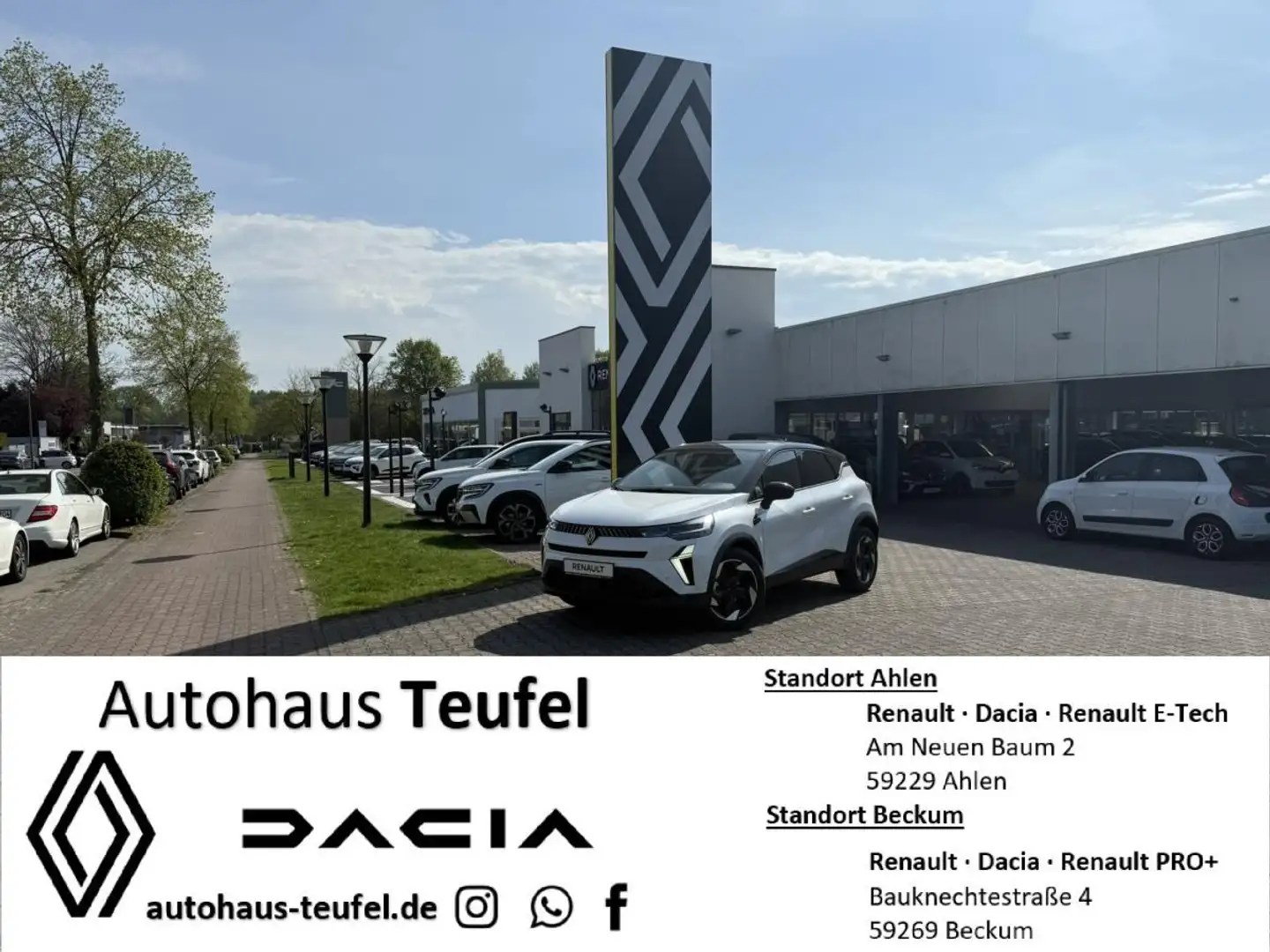Renault Captur Techno Eco-G 100; *NAVI*SHZ*LHZ*LPG Weiß - 1