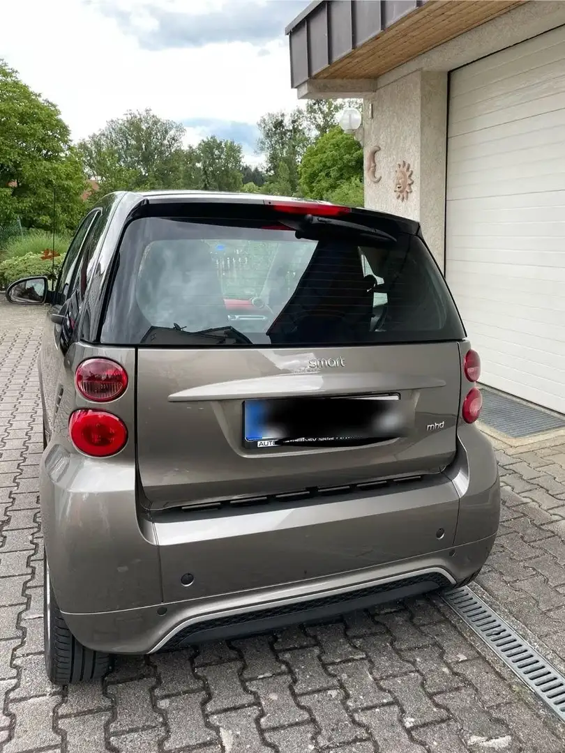 smart forTwo Fortwo Coupé 45 Passion Aut. Passion Gris - 1