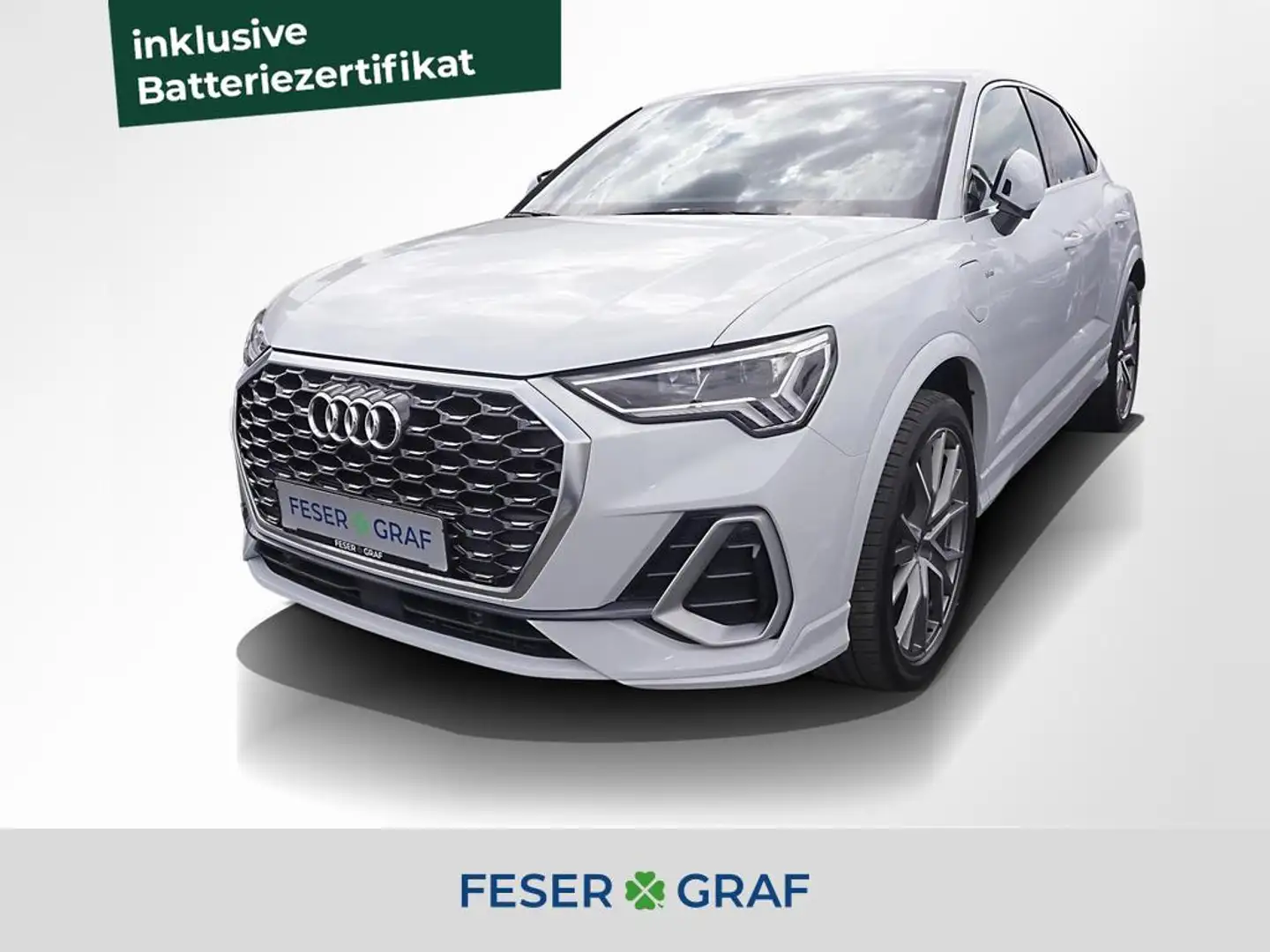 Audi Q3 Sportback 45 TFSI e 2x S line LED Navi RüKa Weiß - 1