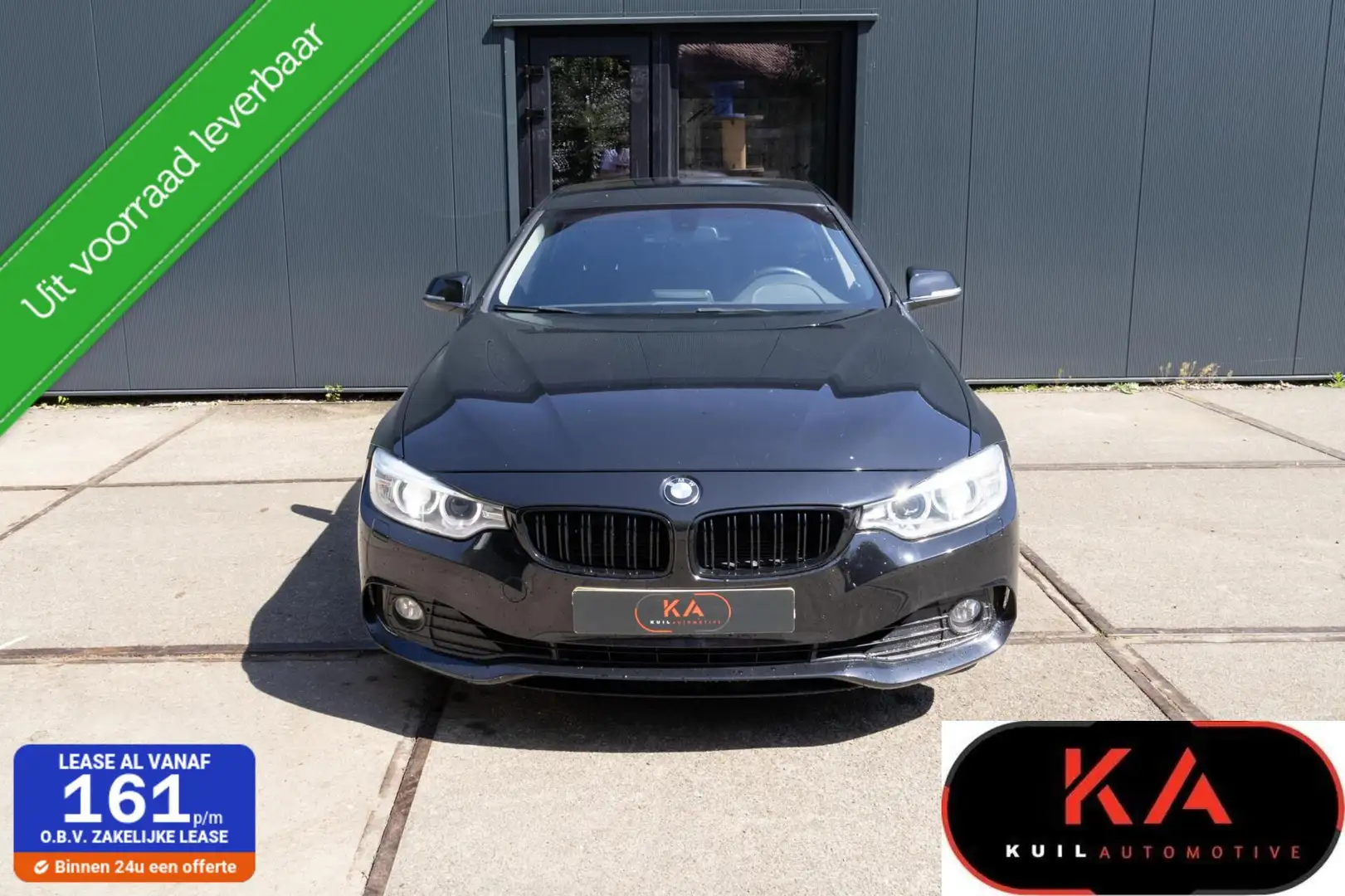 BMW 420 4-serie Gran Coupé 420i High Executive / elec trek Schwarz - 1