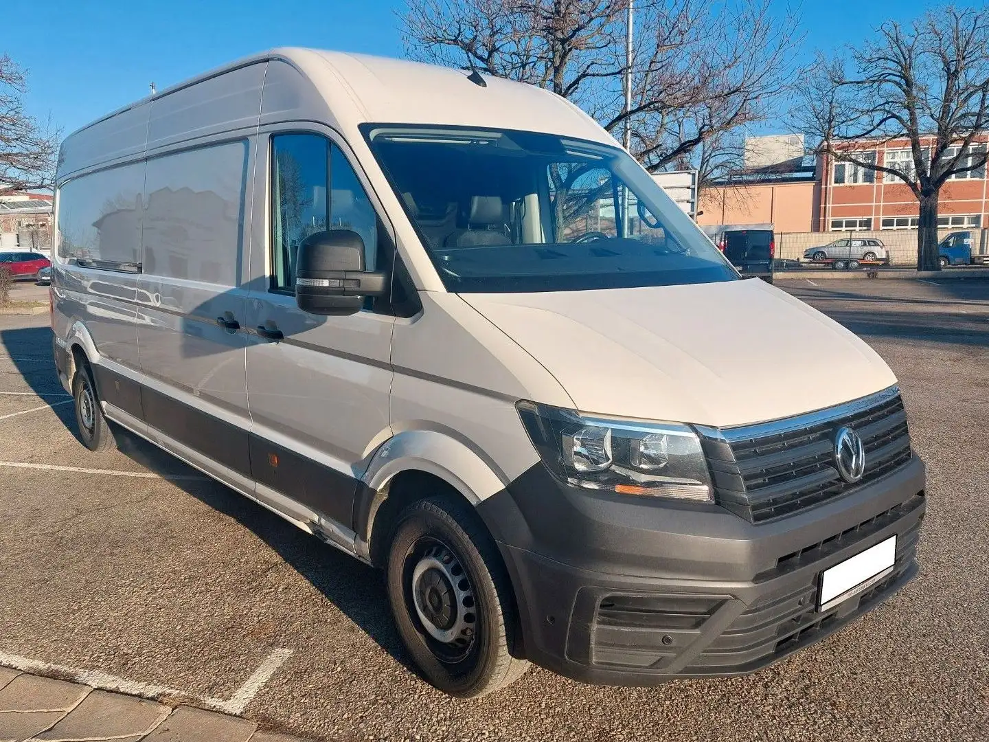 Volkswagen Crafter Kasten 35 lang Hochdach Weiß - 1