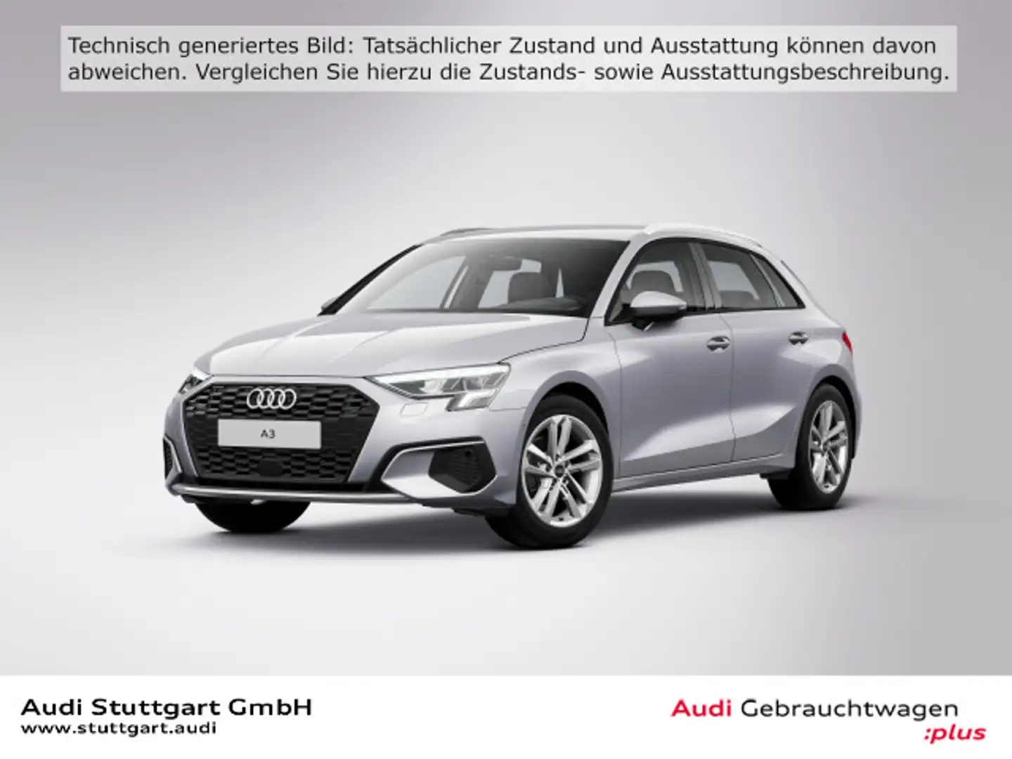 Audi A3 30 TDI 6-Gang Silber - 1