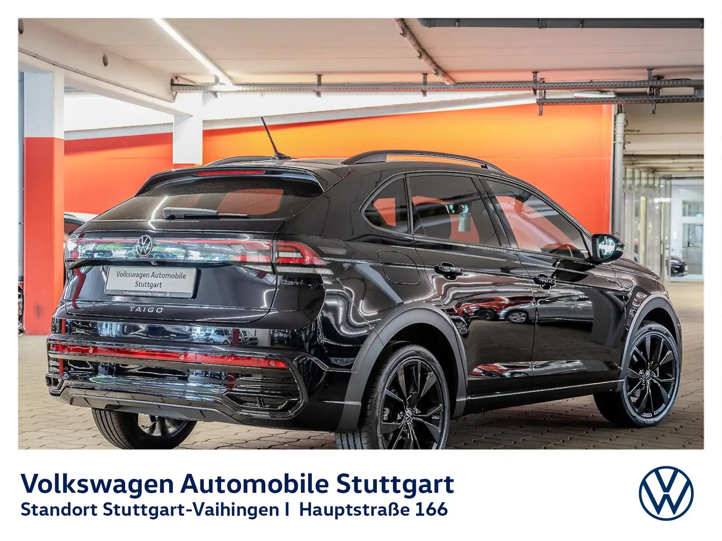 Volkswagen Taigo 1.5 TSI R-Line DSG 110 kW SHZ Klima Navi L Schwarz - 2