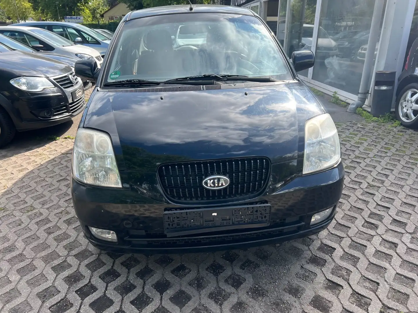Kia Picanto 1.1 EX*Klima*Sitz-H*TÜVneu*Service* Schwarz - 2