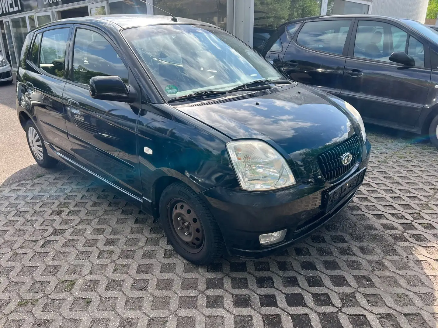 Kia Picanto 1.1 EX*Klima*Sitz-H*TÜVneu*Service* Schwarz - 1