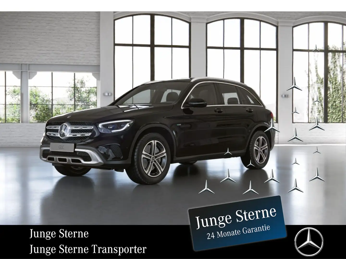 Mercedes-Benz GLC 300 de 4MATIC *STHZ*KAMERA*MBUX*NAVI*LED* Negro - 1