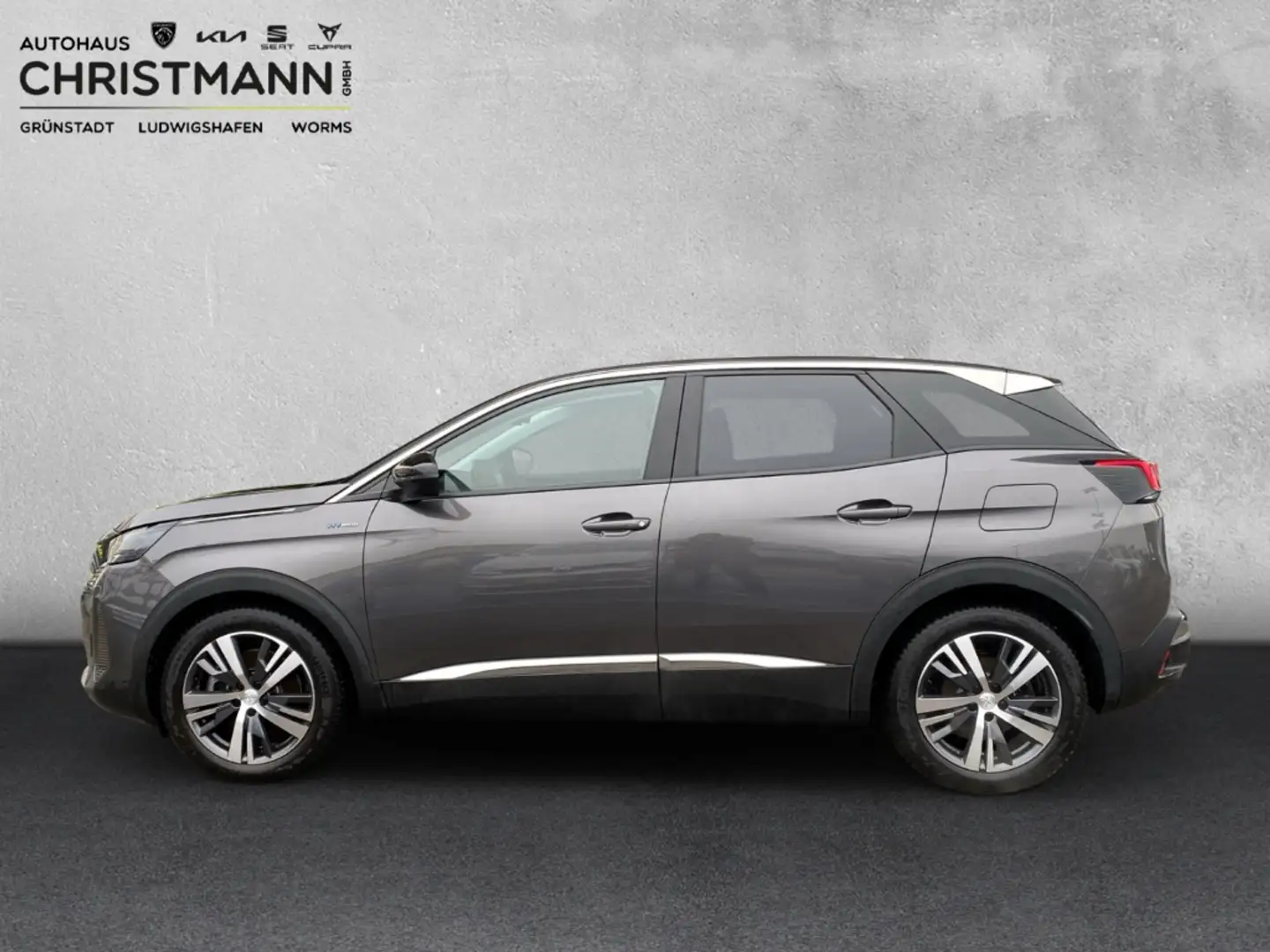 Peugeot 3008 Hybrid 225 Allure 1.6 Plug-In Navi/RFK/u.v.m. Gris - 2