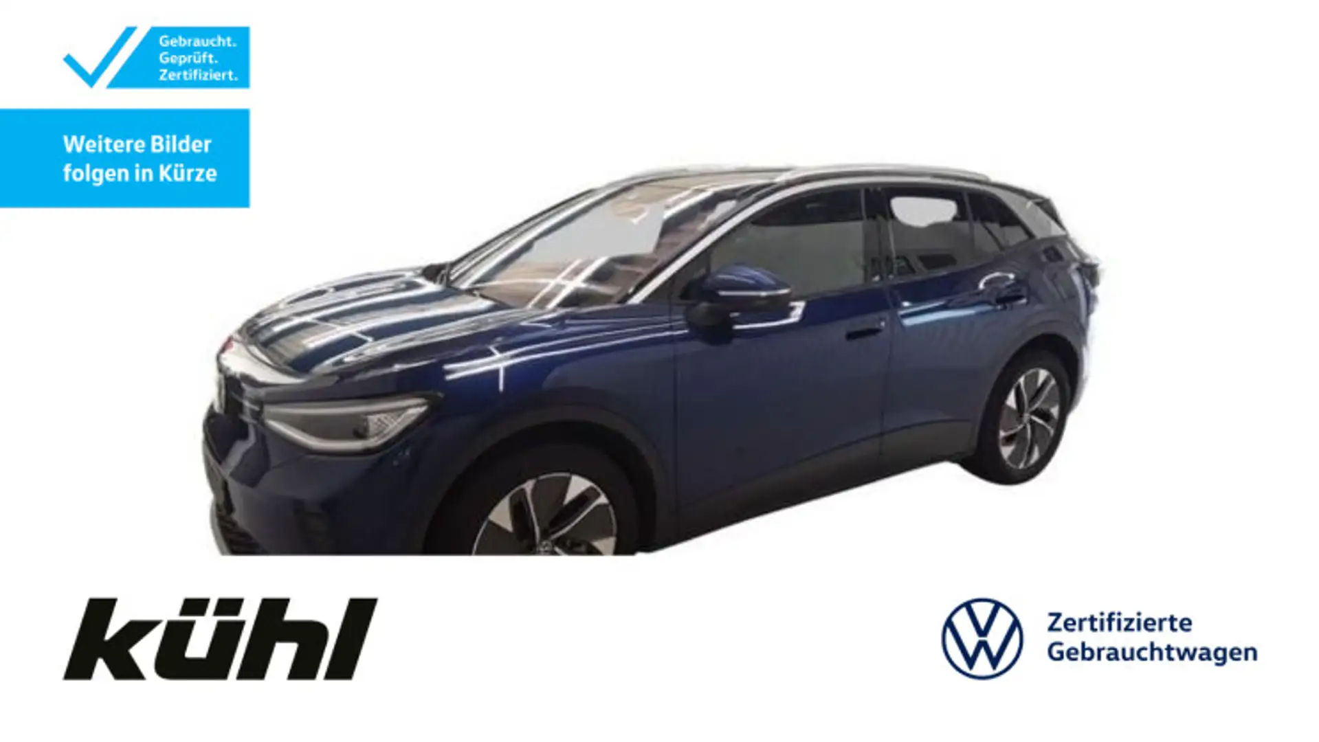 Volkswagen ID.4 Pro IQ.Light/ACC/360°/App/Navi/AHK Blau - 1