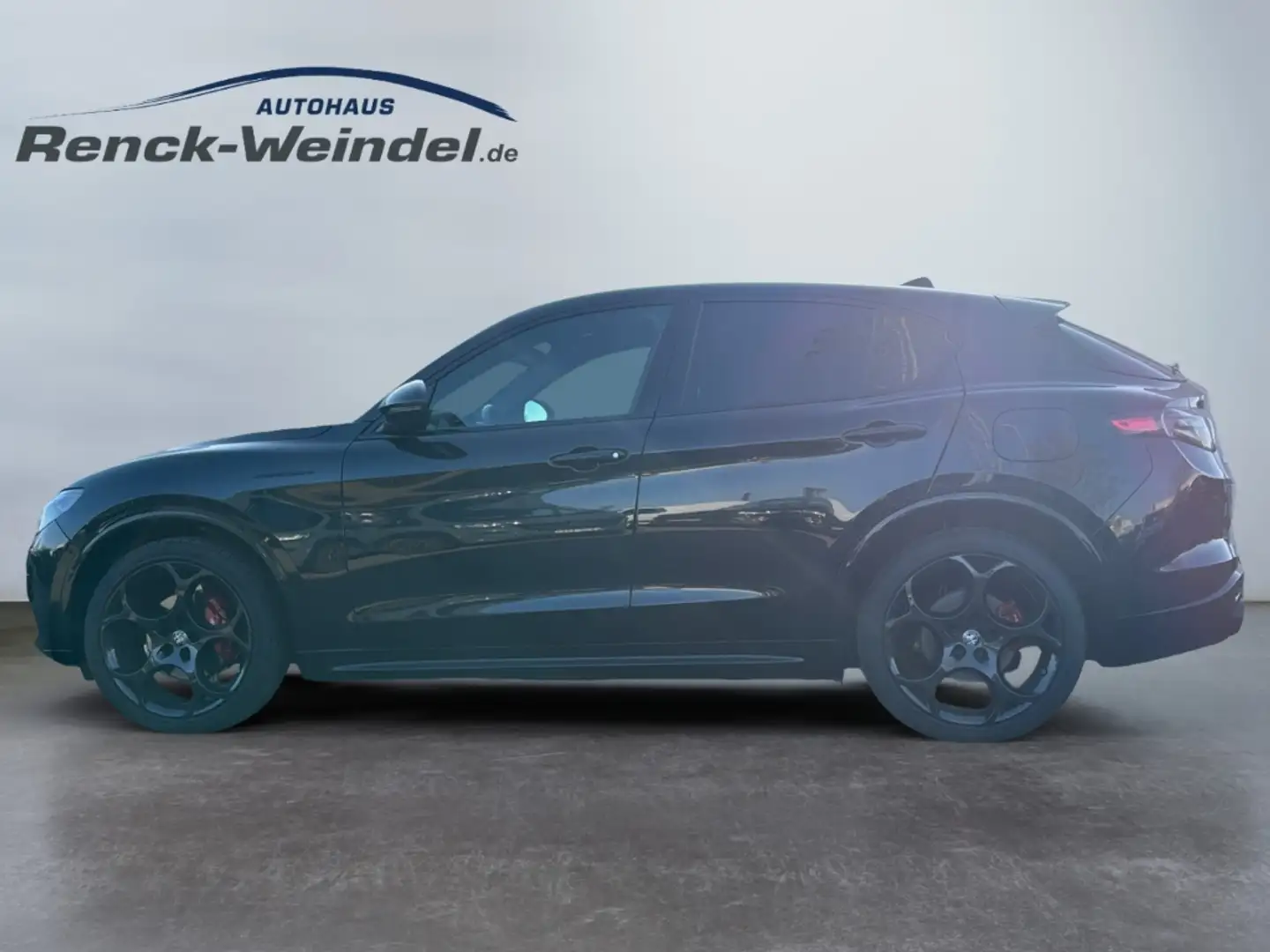 Alfa Romeo Stelvio Competizione 2.0 Turbo El. Fondsitzverst. Panorama Schwarz - 2