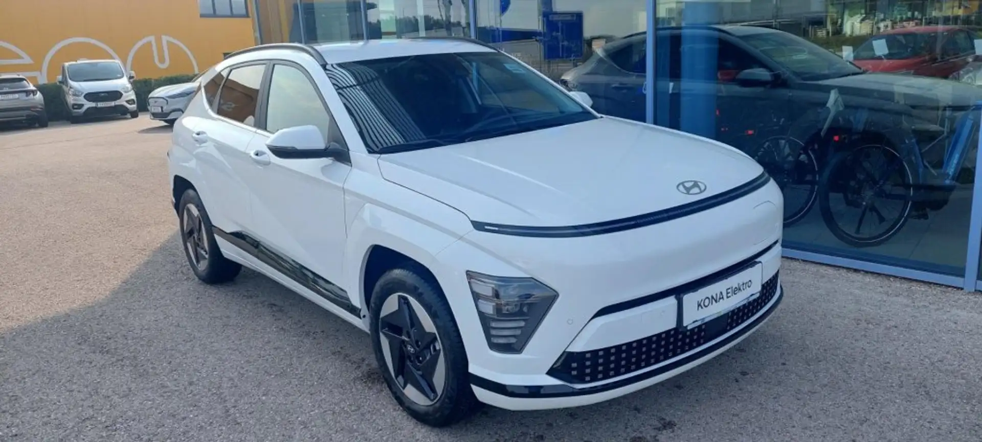 Hyundai KONA EV (SX2) GO 65,4 kWh k4eg1-OP7 Blanc - 1