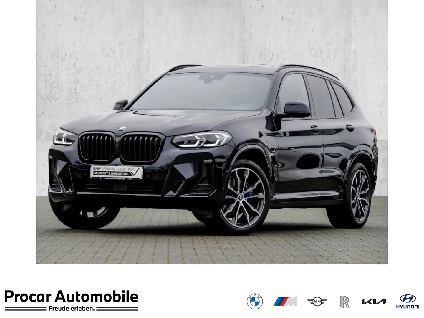 BMW X3 xDrive30e M SPORT+ACC+PANO+HuD+DA+360°+HiFi Noir - 1