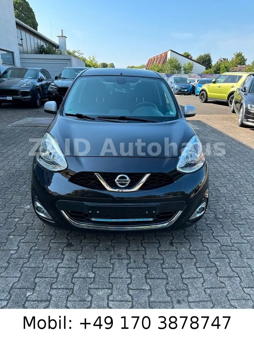Nissan Micra N-Tec 1.2L*PDC*Navi*2Hand*Bluetooth*Euro6 Marrón - 2