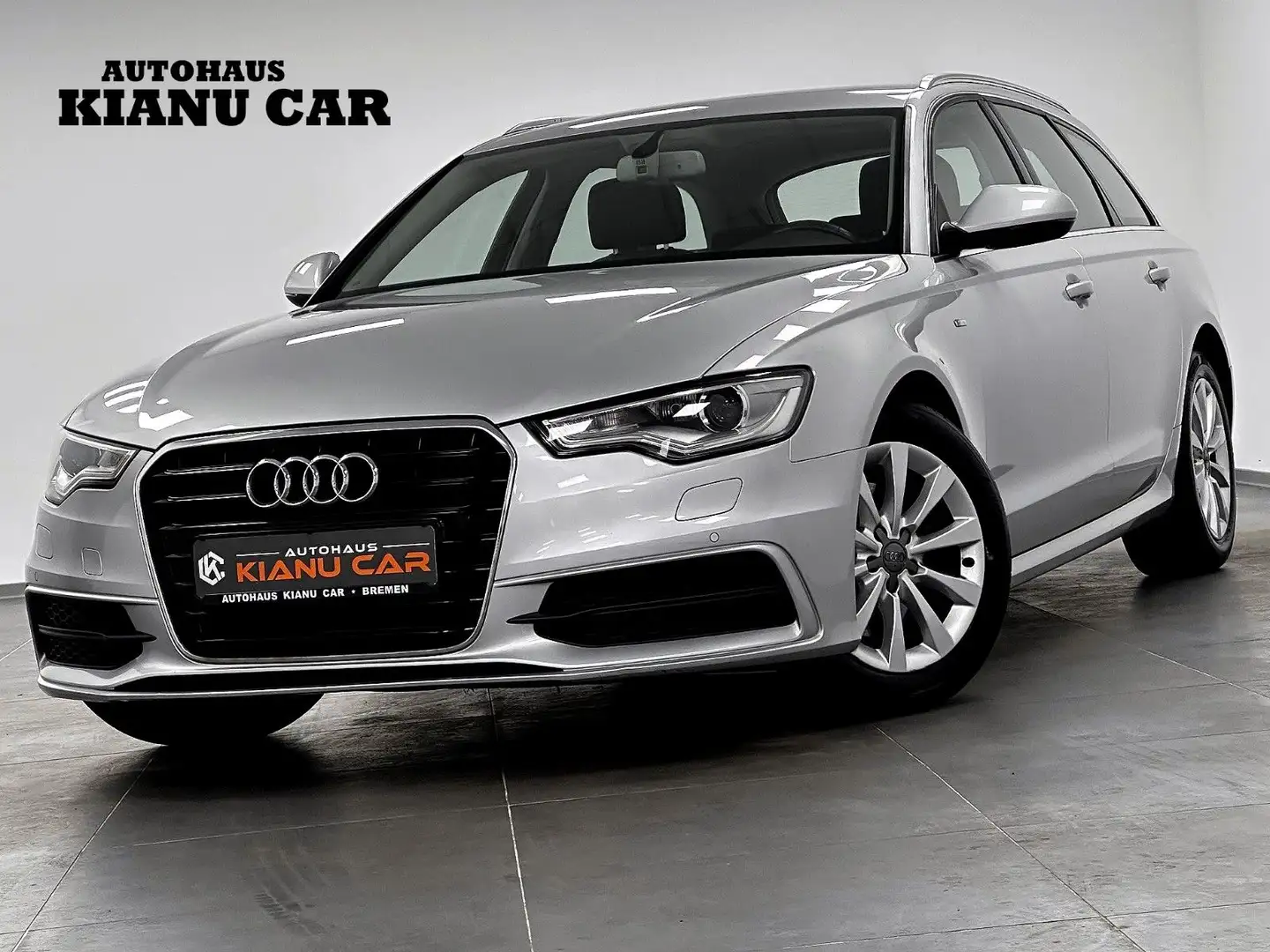 Audi A6 Avant 2.0 TDI.S-LINE.AHK.NAVI.PDC.SHZ.XENON srebrna - 1